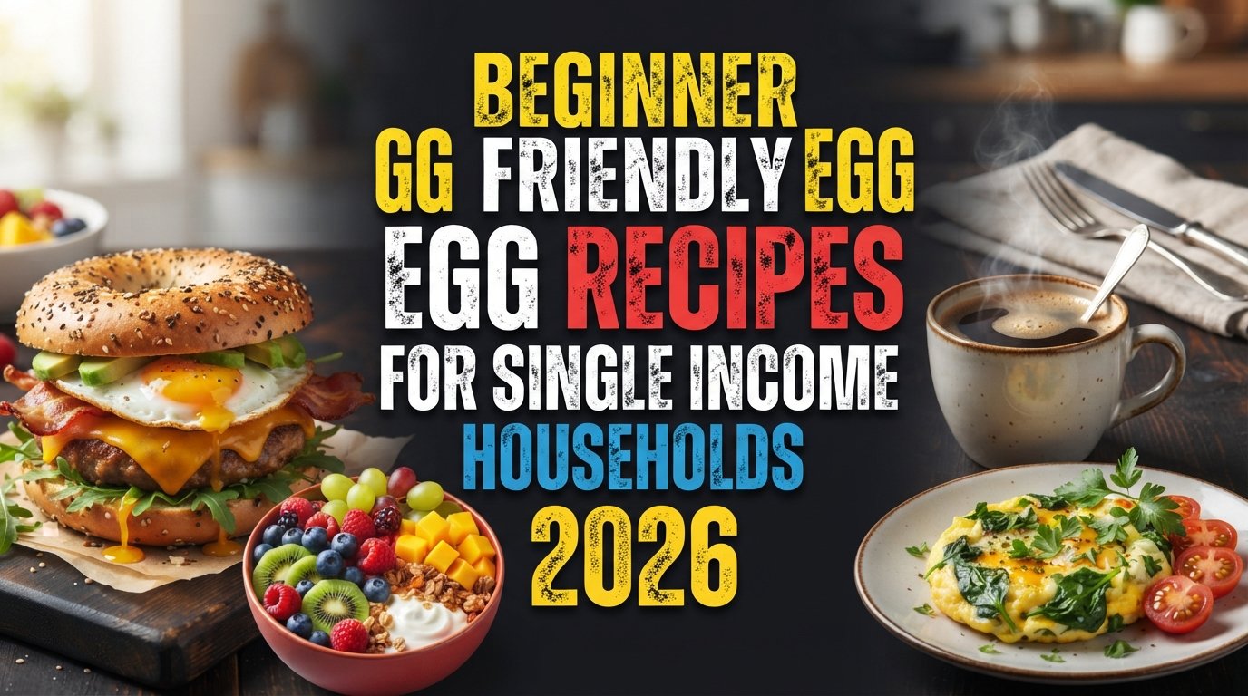 Beginner Friendly Egg Recipes for Single Income Households 2026